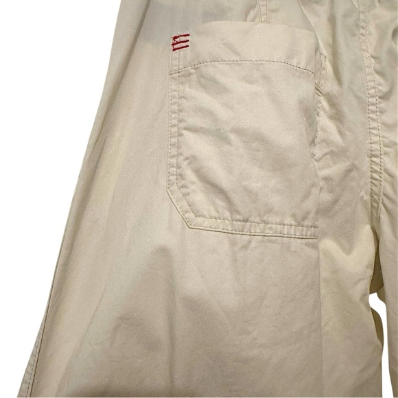 Urban Outfitters BDG Off White Wide Leg Cargo Y2K Pants Utility Size 2 - Picture 6 of 15